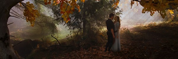 Kız ve Kurt Fotoğrafı