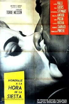 Homenaje A La Hora De La Siesta (1962) afişi