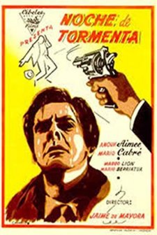 Noche De Tormenta (1955) afişi