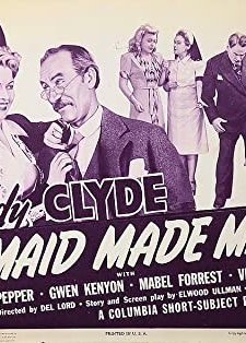 A Maid Made Mad (1943) afişi