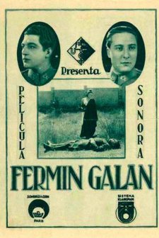 Fermín Galán (1931) afişi