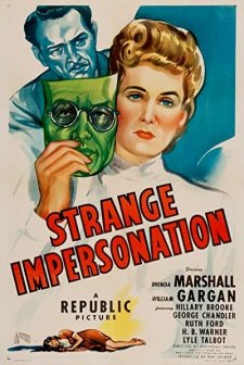 Strange ımpersonation (1946) afişi