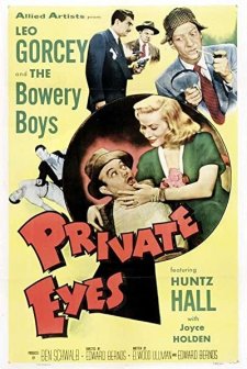 Private Eyes (1953) afişi
