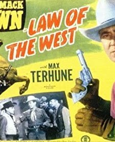 Law Of The West (1949) afişi