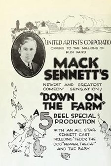 Down on the Farm (1920) afişi