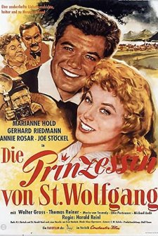 Die Prinzessin Von St. Wolfgang (1957) afişi
