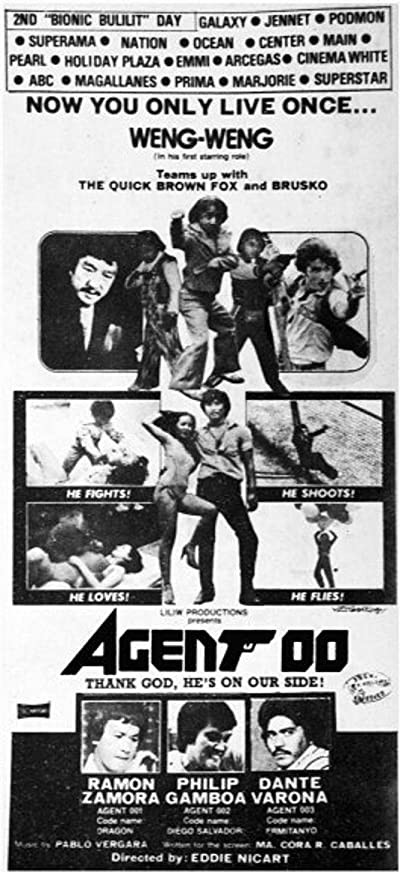 Agent 00 (1981) afişi