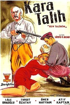 Kara Talih (1957) afişi