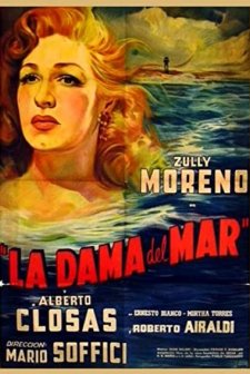 La Dama Del Mar (1954) afişi