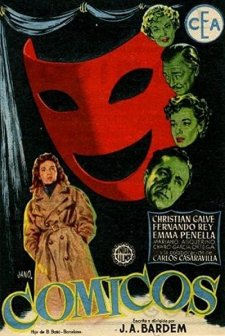 Cómicos (1954) afişi