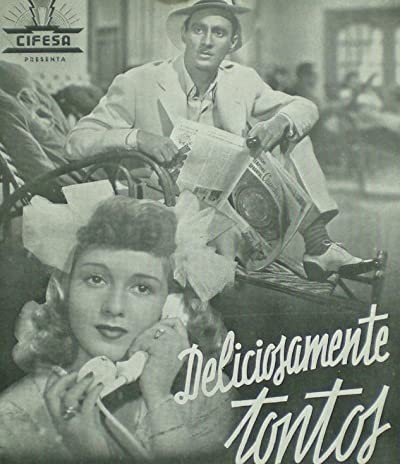 Deliciosamente Tontos (1943) afişi