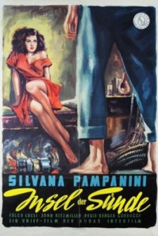 La Peccatrice Dell'isola (1954) afişi