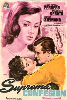 Supreme Confession (1956) afişi