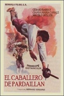 Le Chevalier De Pardaillan (1962) afişi