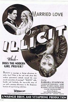 Illicit (1931) afişi