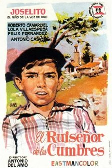 El ruiseñor de las cumbres (1958) afişi