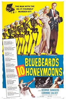 Bluebeard's Ten Honeymoons (1960) afişi