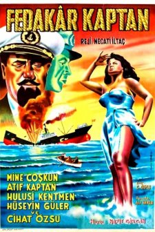 Fedakar Kaptan (1959) afişi