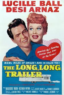 The Long, Long Trailer (1954) afişi