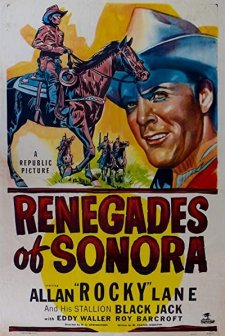 Renegades Of Sonora (1948) afişi