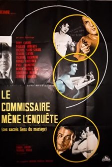 Commissaire Mène L'enquête (1963) afişi