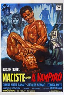 Maciste Contro Il Vampiro (1961) afişi