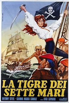 La Tigre Dei Sette Mari (1962) afişi