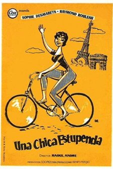 Une Fille épatante (1955) afişi