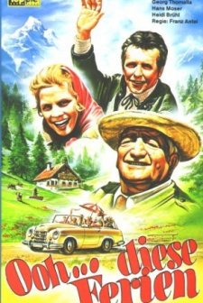 Ooh... Diese Ferien (1958) afişi