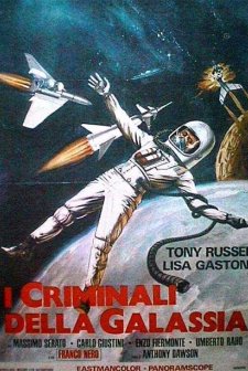ı Criminali Della Galassia (1965) afişi