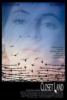 Closet Land (1991) afişi