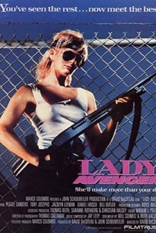 Lady Avenger (1988) afişi
