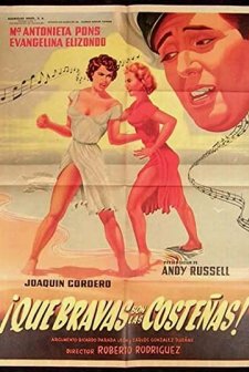 ¡Que bravas son las costeñas!... (1955) afişi