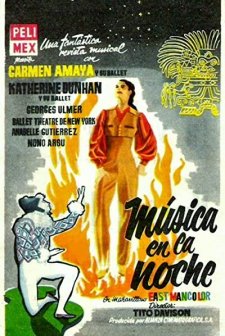 Música En La Noche (1958) afişi
