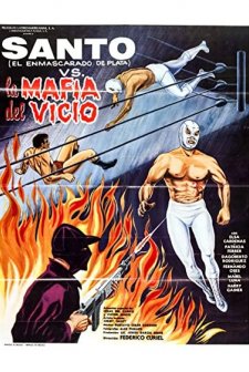 Santo Contra La Mafia Del Vicio (1971) afişi