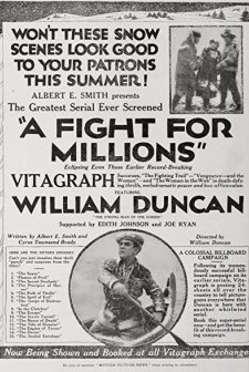 A Fight For Millions (1918) afişi