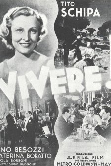 Tito Schipa (1929) afişi
