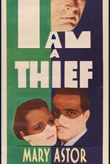 ı Am A Thief (1934) afişi