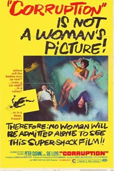 Corruption (1968) afişi
