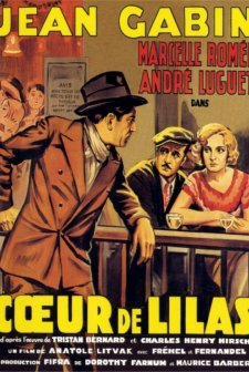 Coeur De Lilas (1932) afişi