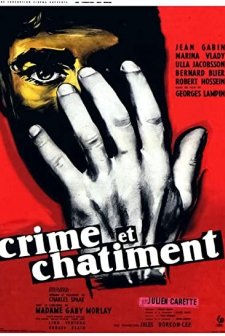 Suç Ve Ceza (1956) afişi