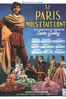 Si Paris Nous était Conté (1956) afişi