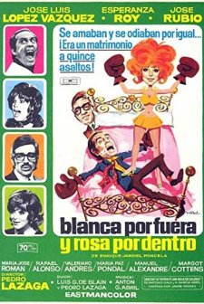 Blanca Por Fuera Y Rosa Por Dentro (1971) afişi