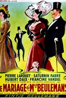 Le Mariage De Mademoiselle Beulemans (1950) afişi
