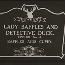 Lady Baffles And Detective Duck In Baffles Aids Cupid (1915) afişi