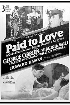 Paid To Love (1927) afişi