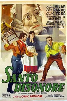 Santo Disonore (1950) afişi
