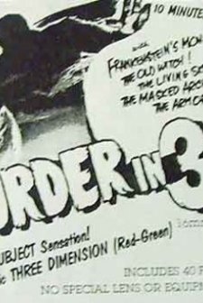 Third Dimensional Murder (1941) afişi