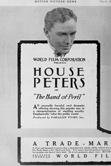 The Hand Of Peril (1916) afişi
