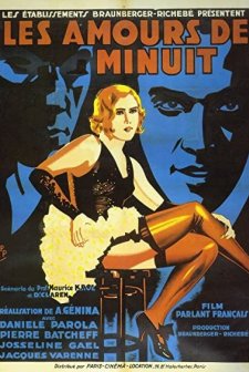 Les Amours De Minuit (1931) afişi